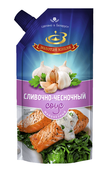 Соус майонезный «Сливочно-чесночный»
